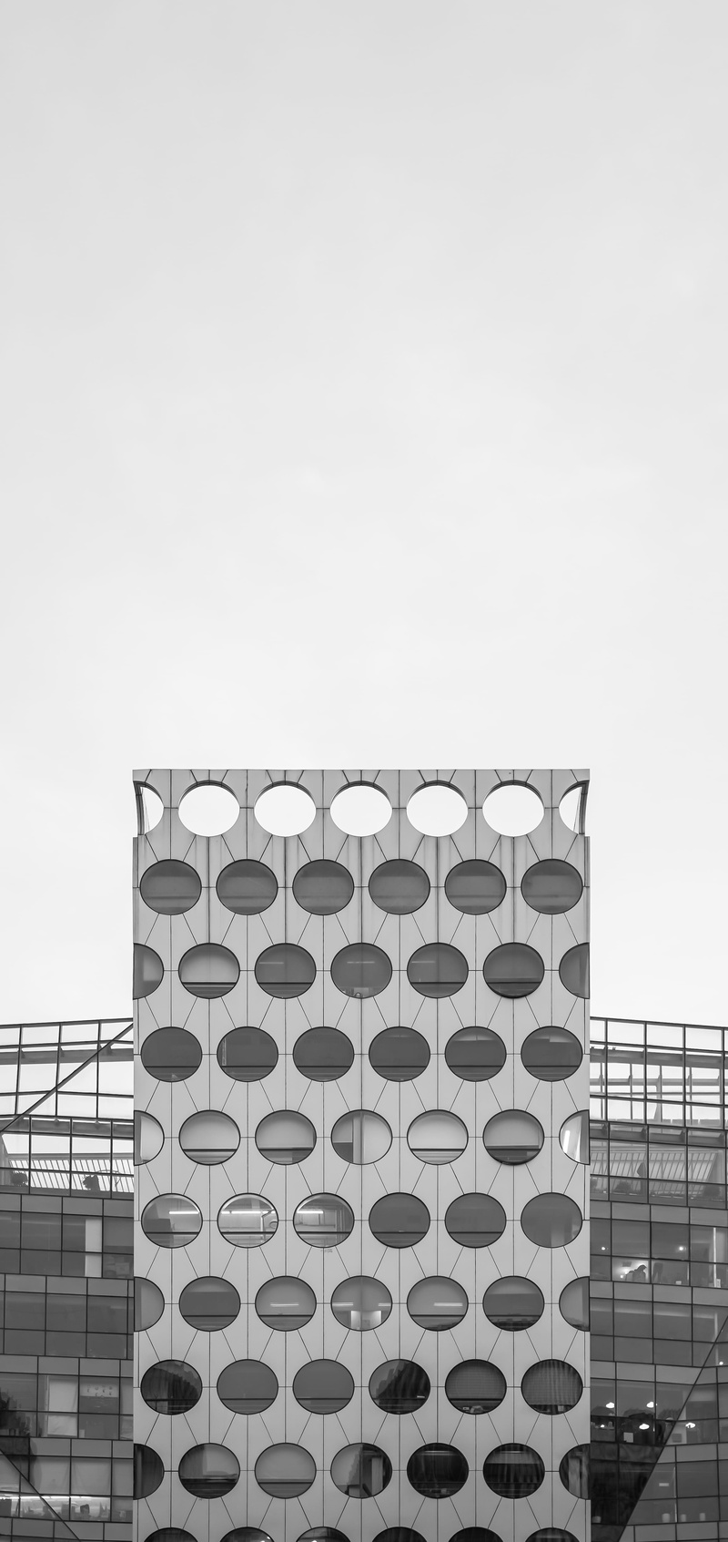 city, food, building, clear sky, wall - building feature, life buoy, sky, banister, modern, nature, villa, meal, outdoors, built structure, panel, theme park