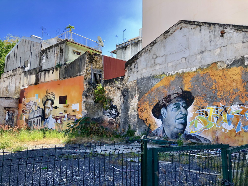 creativity, human representation, art, caribbean, statue, pointe-à-pitre, clothing, human, water, building exterior, person, built structure, graffiti