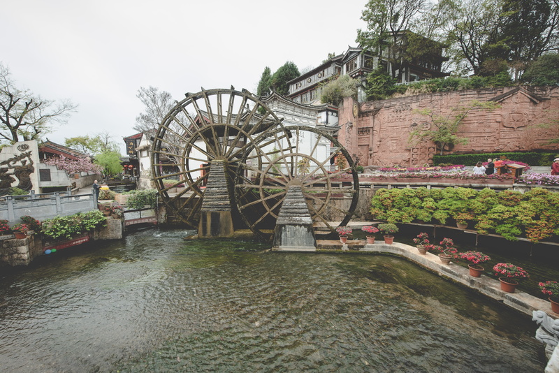 coaster, vehicle, cityscape, nature, machine, amusement park, bicycle, bike, theme park, sky, tree, transportation, canal, wheel, architecture, history