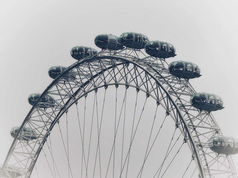 travel, ferris wheel, london eye, woven, no people, low angle view, travel destinations, united kingdom, carnival, arts culture and entertainment, nature
