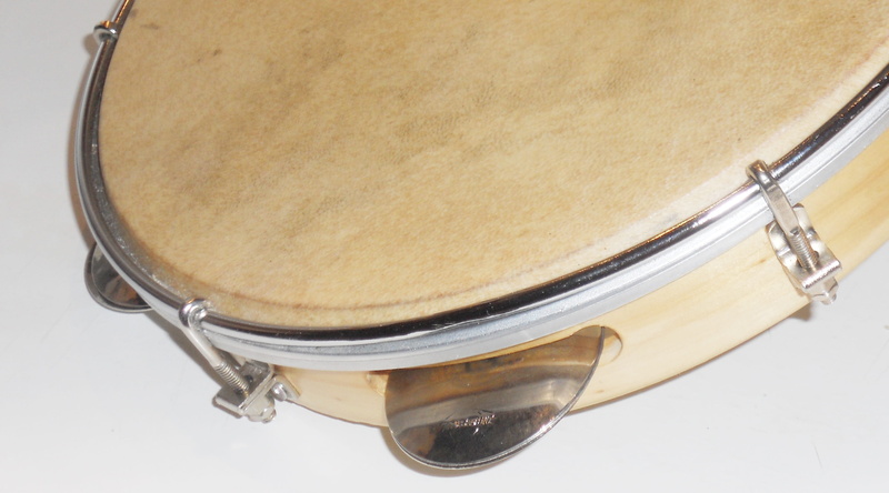 high angle view, brown, copy space, close-up, directly above, white background, arts culture and entertainment, tambourine, 2K, computer screen, carnival