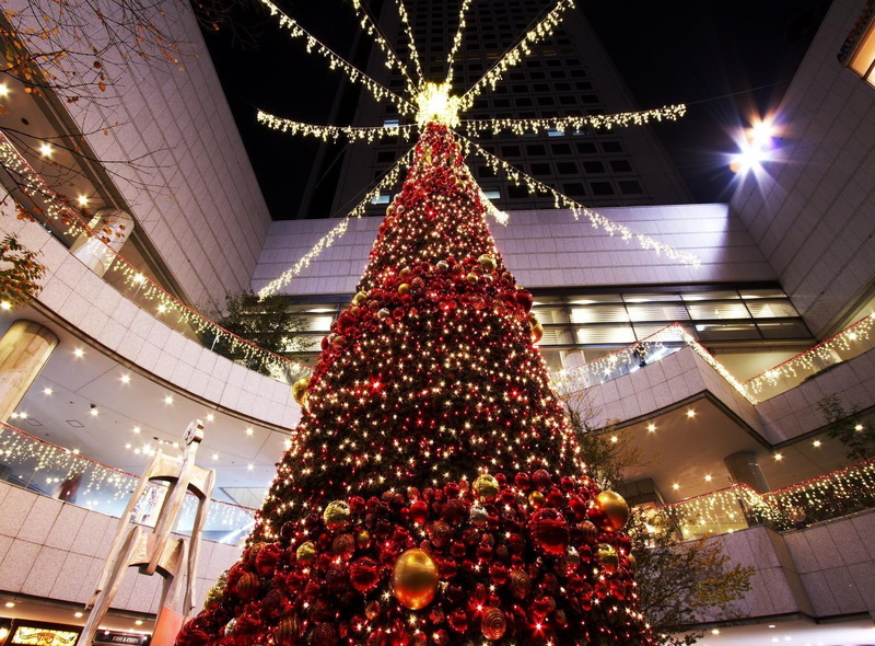 shopping center, toys, hall, center, shopping, 720P, holiday, christmas, tree, christmas tree