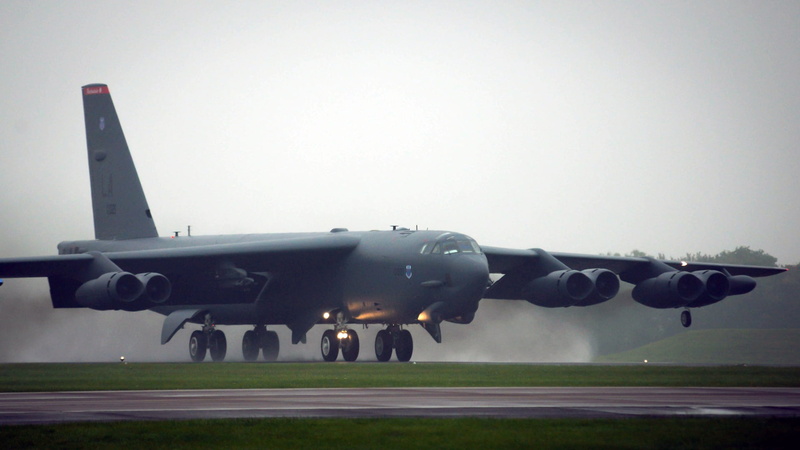 STRATO fortress, AIR FORCE VS USA, strategic bomber-missile carrier, Boeing, B-52, long range Intercontinental, American multifunction heavy, 1080P