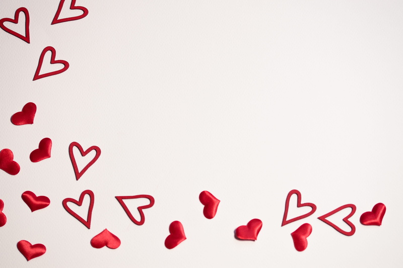 studio shot, print, number, text, background, romantic, valentines day - holiday, sweet, white background, white, positive emotion, hearts, paper, romance