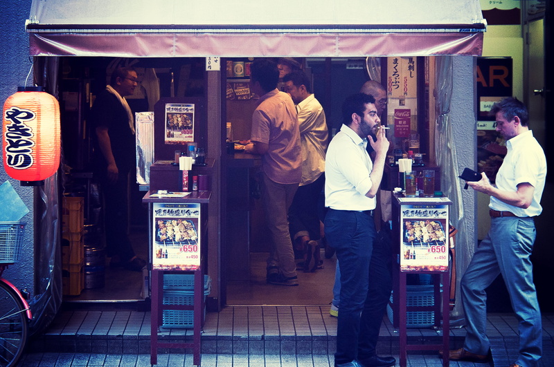 food and drink, standing, night, retail, shinjuku, choice, adult, communication, consumerism, leisure activity, city, men, group of people, pub, real people