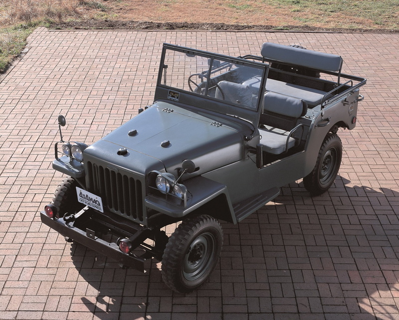 4x4, toyota, suv, military, retro, jeep, 1951-54, b-j, 1080P