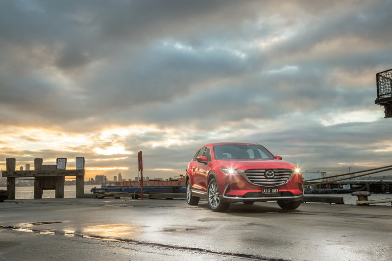 Red Car, Mazda CX-9, SUV, 4K, Vehicle, Car, Mazda