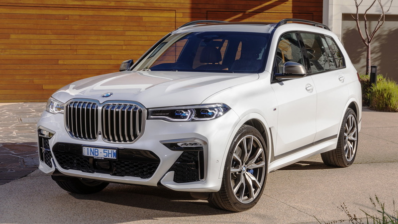 White Car, 1080P, Luxury Car, BMW, Car, BMW X7 M50d, Full-Size Car, SUV