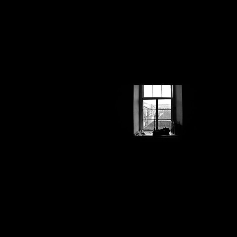closed, day, architecture, domestic room, glass, inside, no people, indoors, room, copy space, glass - material, window, bandw, panel, black, nature, lifestyles