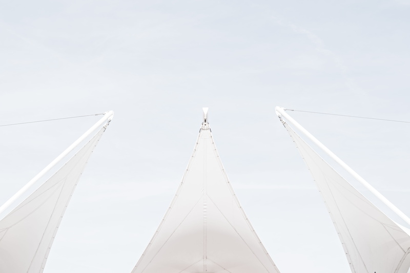 travel, airplane, no people, outdoors, low angle view, flag, transportation, photography, geometry, corner, nature, minimalistic, sailboat, motion, sky