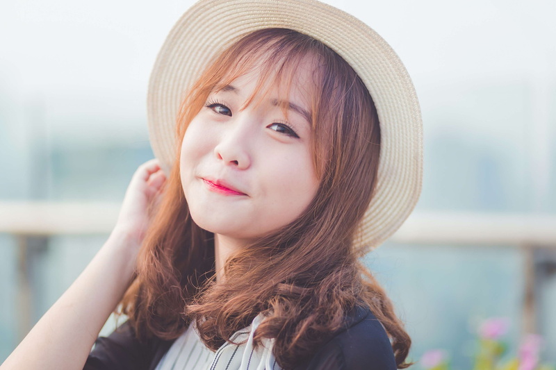 vietnamese beauty, headshot, 4K, outdoors, hairstyle, women, portraint, beautiful woman, smiile, beauty, vietnam beauty, portrait, long hair, brown hair