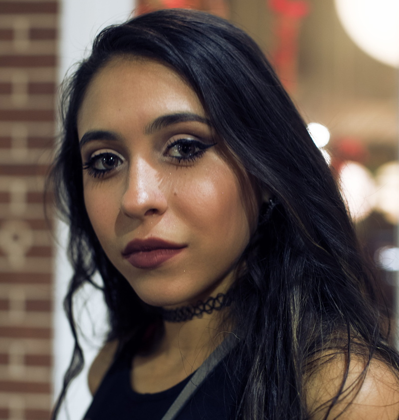 lifestyles, hairstyle, 4K, woman, long hair, beauty, headshot, black hair, young adult, spanish, makeup, young women, human face, looking at camera, girl