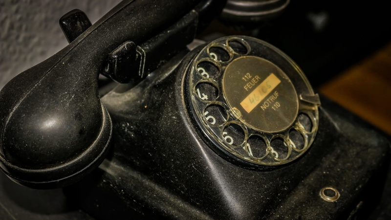 rotary phone, close-up, communication, phone, 2K, retro styled, indoors, technology, no people, connection, old, vintage, antique, landline phone, history