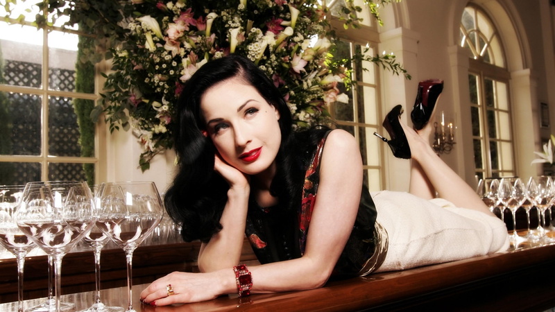 glam, females, babes, costume, teese, burlesque, designer, von, women, dancer, model, actress, 1080P, sexy, dita