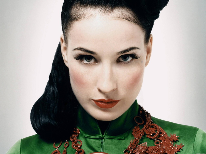 von, sexy, actress, 1080P, dancer, babes, females, designer, dita, glam, burlesque, women, model, costume, teese