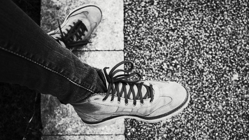 spiral, body part, ankle, brick, clothing, casual clothing, low section, one person, limb, leisure activity, human limb, apparel, outdoors, human, real people