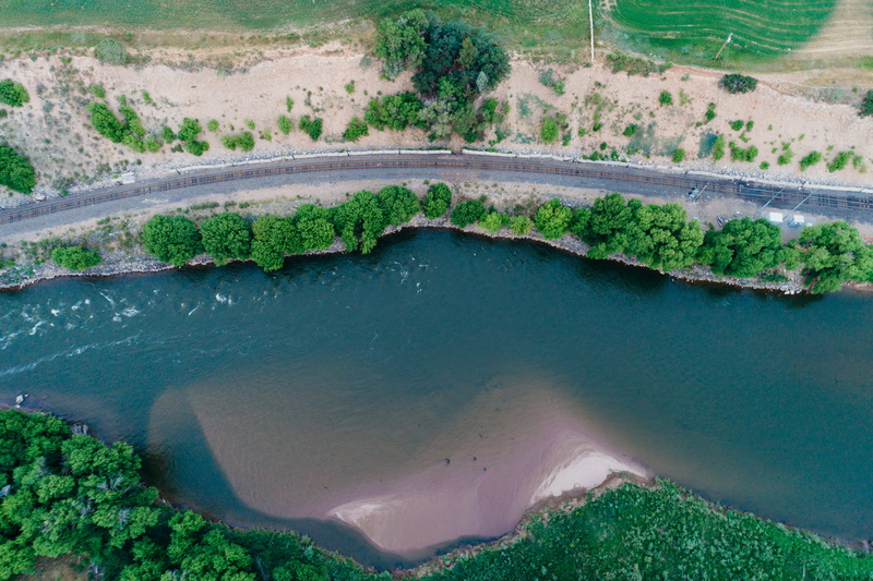 environment, no people, trees, photograph, body, high angle view, photography, drone, sand, water, 5K, silt, outdoor, road, day, aerial, plant, green