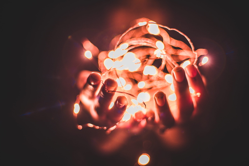 lights, orange color, fairy light, burning, fairylights, dark, indoors, fire - natural phenomenon, flame, light - natural phenomenon, 5K, large group of objects