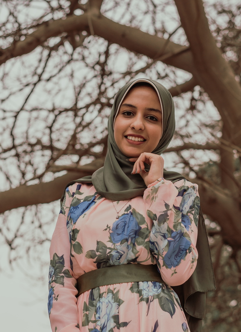 joy, focus on foreground, leisure, day, leisure activity, floral, plant, religion, tree, smiling, 5K, adorable, young, young women, fall, clothing, girl
