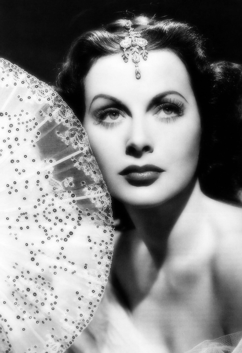adults only, tv, hollywood, woman, front view, real people, fashion, beautiful woman, one young woman only, adult, folded, 2K, one person, hedy lamarr