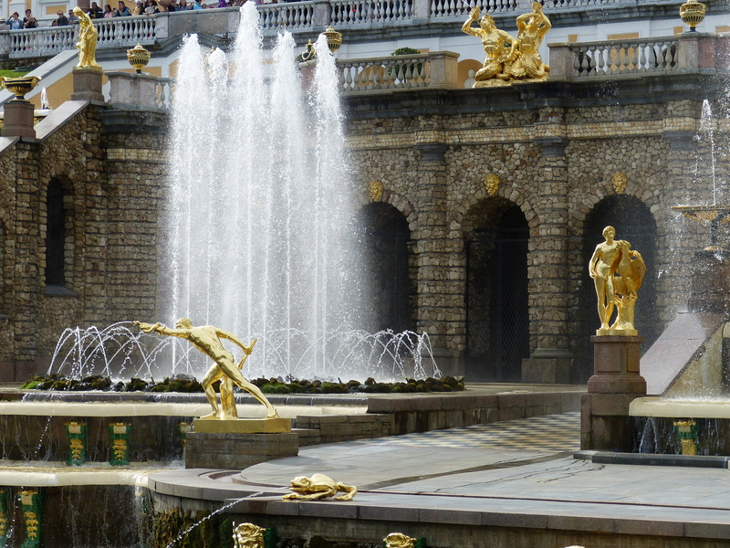 park, travel destinations, sankt petersburg, splashing, nature, spraying, tourism, fountain, petersburg, historically, representation, art and craft, architecture