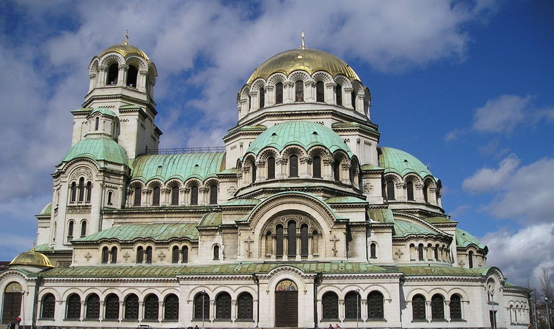 built structure, history, orthodox, travel destinations, sofia, sky, the past, balkans, center, building, architecture, nature, belief, landmark, alexander nevski