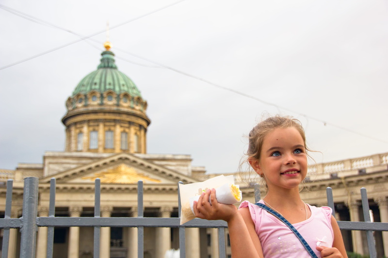 travel destinations, girls, peterburg, built structure, stone, religion, saint, petersburg, central, monument, old, tourism, smiling, landmark, nevsky