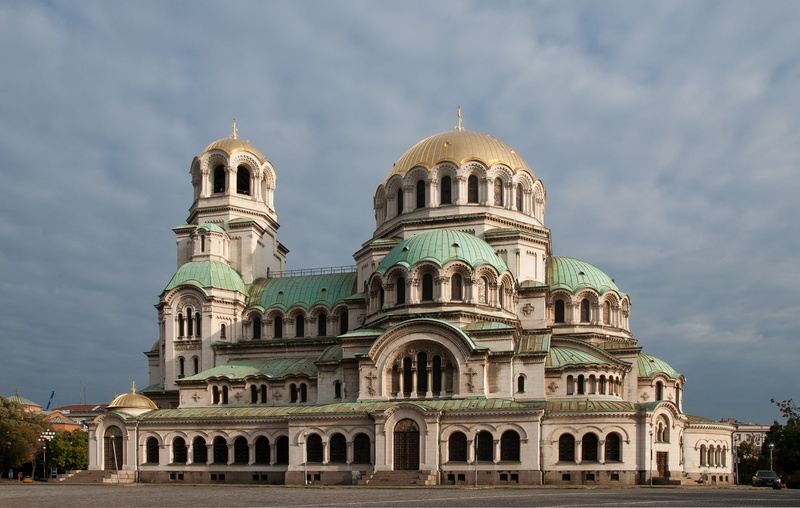 architecture, architectural column, low angle view, dome, alexander nevsky cathedral sofia, spirituality, travel destinations, building, building exterior