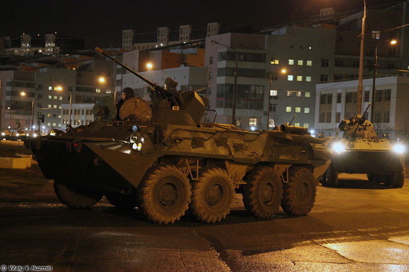 night, btr 82a, vehicles, apc, moscow, army, military, 4K, parade, armored, alabino, russian, 4000x2667, march, russia