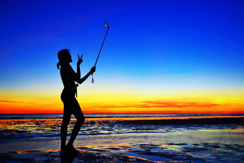 women outdoors, 1080P, selfies, women, silhouette