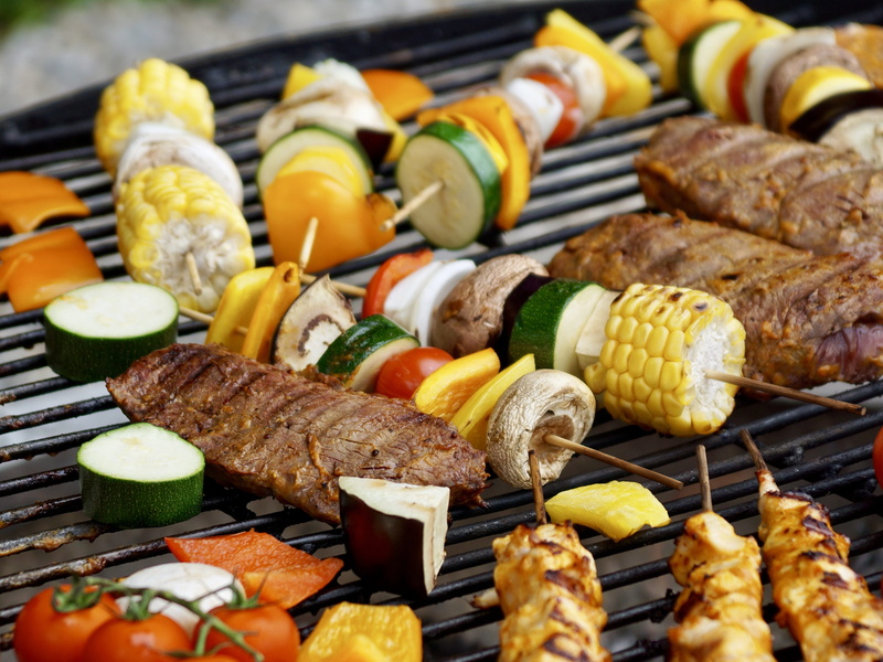 ready-to-eat, grilled, food, summer, barbecue, heat, no people, preparation, grill, mushroom, marinated, Grilling, heat - temperature, vegetable, tablegrill