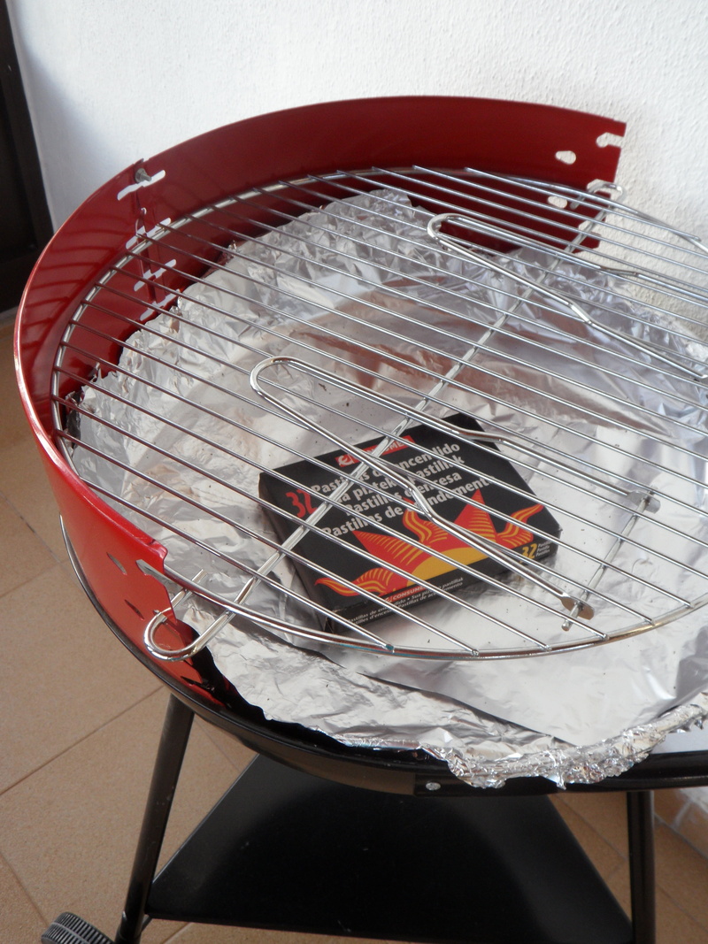fish, animal, metal, prepare, summer, preparation, container, high angle view, charcoal grill, red, garden party, grill sausage, no people, food and drink