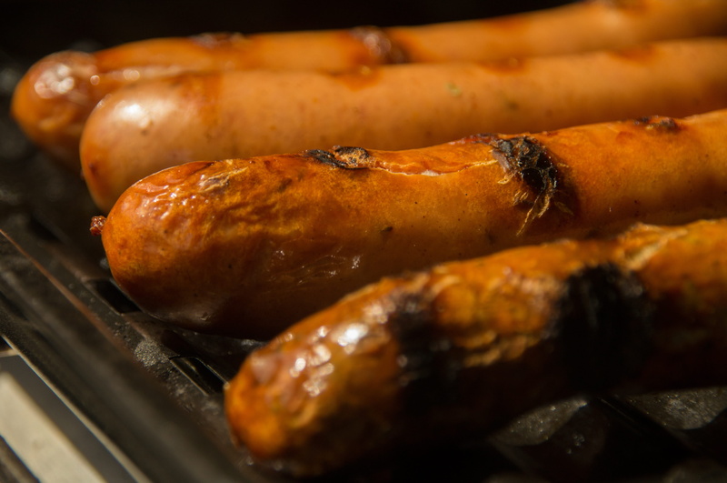 bratwurst, fried, still life, grill sausage, grill, white meat, heat, meal, selective focus, eat, preparation, party, gourmet, nature, barbecue area, focus on foreground