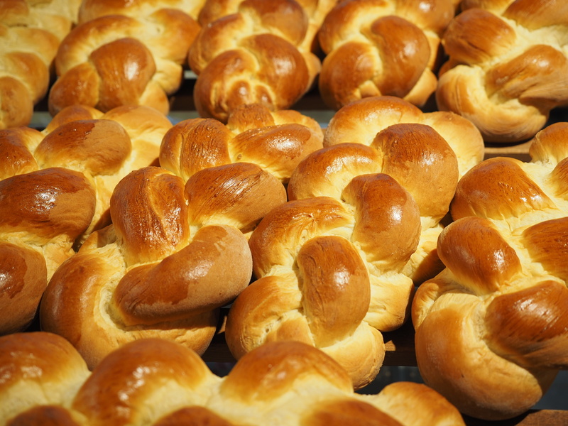 easter braid, 4K, temptation, abundance, no people, food, breakfast, striezel, croissant, full frame, butterzopf, woven, dessert, wellbeing, dough, freshness
