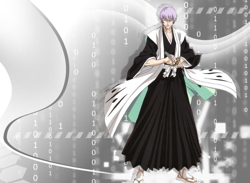 hd, displacement, bleach, ichimaru, art, gin, 480P, anime