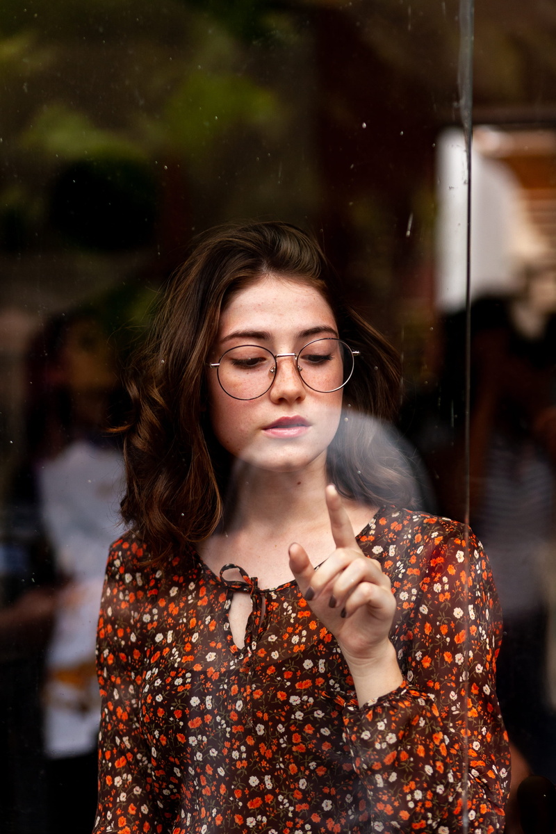 brazilian woman, woman, 4K, glass, posing, portrait, glasses, fashion, black, looking, beautiful, young adult, dress, party, hairstyle, style, outdoors