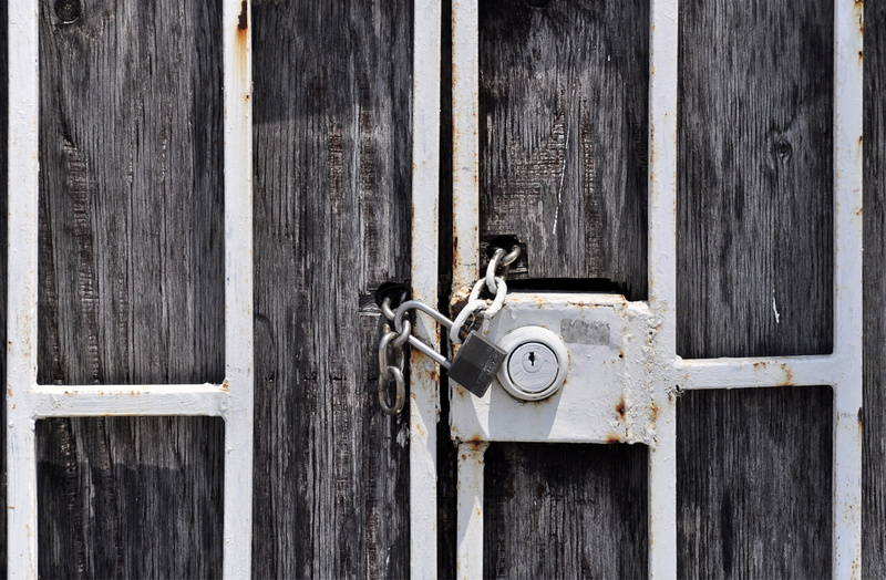 close, completed, backed up, padlock, shut off, door, capping, chain, protect, backgrounds, wooden, safety, entrance, padlocks, secret, old, wood, rusty