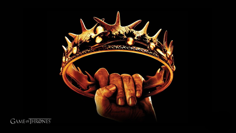 holding, game of thrones, 1080P, hd, gold, crown, dark, thrones, game