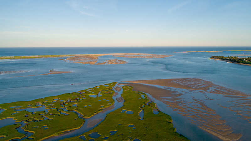 nature, water, horizon over water, beauty in nature, chatham, idyllic, united states, land, sky, 5K, travel destinations, non-urban scene, scenics - nature