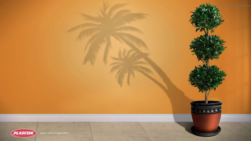 plants, flower, artwork, commercial, potted plant, tree, 720P, green color, indoors, wall - building feature, built structure, tiled floor, leaf, no people