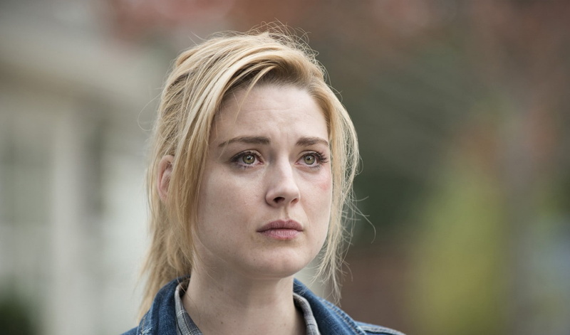 blonde, 720P, The Walking Dead, face, looking away, women