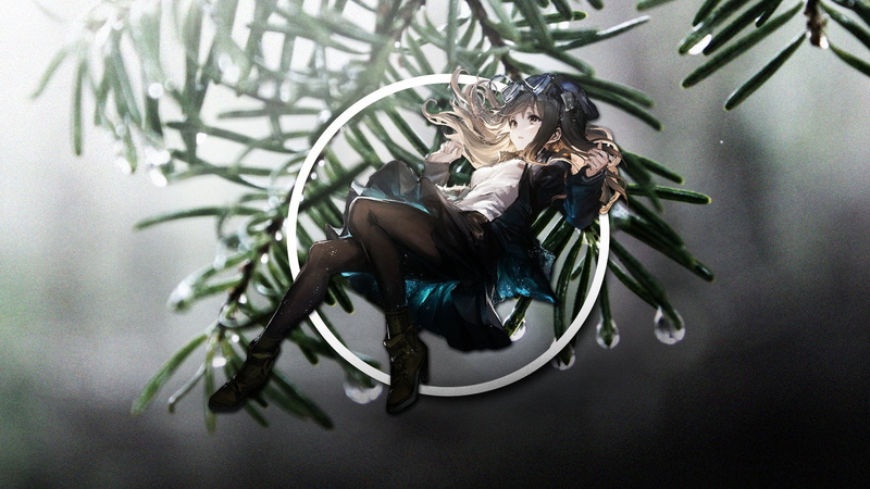 Unknown, Anime, Girl, 1080P, Nature