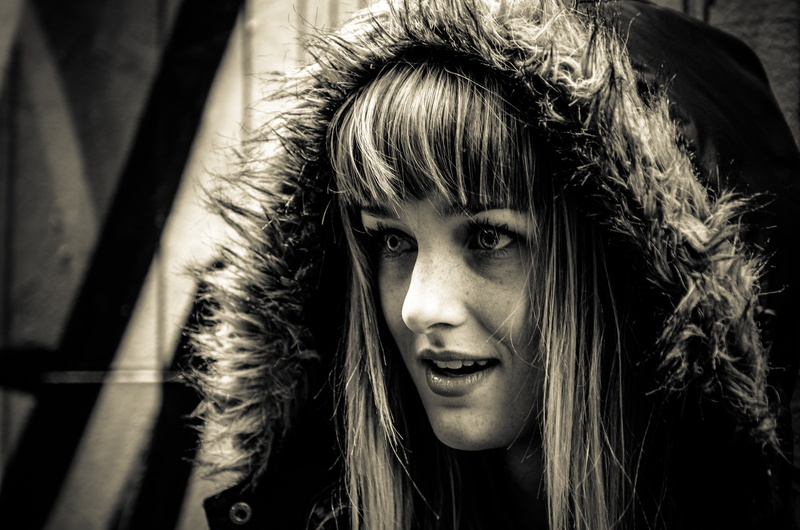 close-up, human Face, beautiful woman, beauty, females, hairstyle, contemplation, one Person, adult, hood - clothing, people, women, wearing, model, outdoors