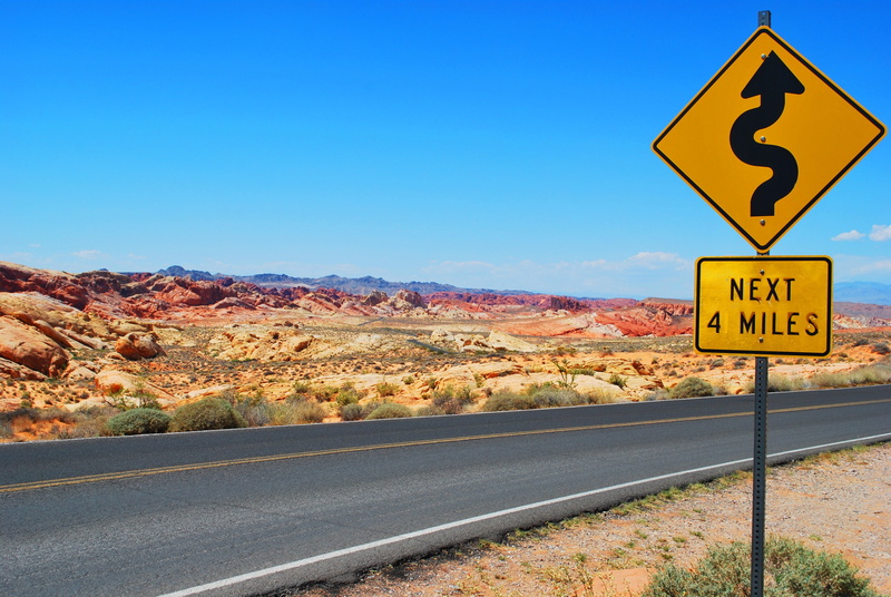direction, sky, travel destinations, scenics - nature, land, road, trip, next, arid climate, no people, road trip, sign, safety, outdoors, route, warning sign