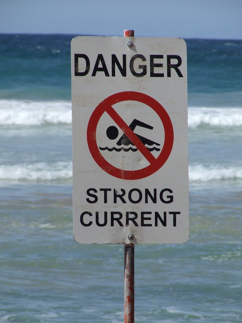 surf, alert, information, symbol, hazard, communication, sky, area, nature, outdoors, guidance, danger, risk, water, warning, sea, close-up, land, safety
