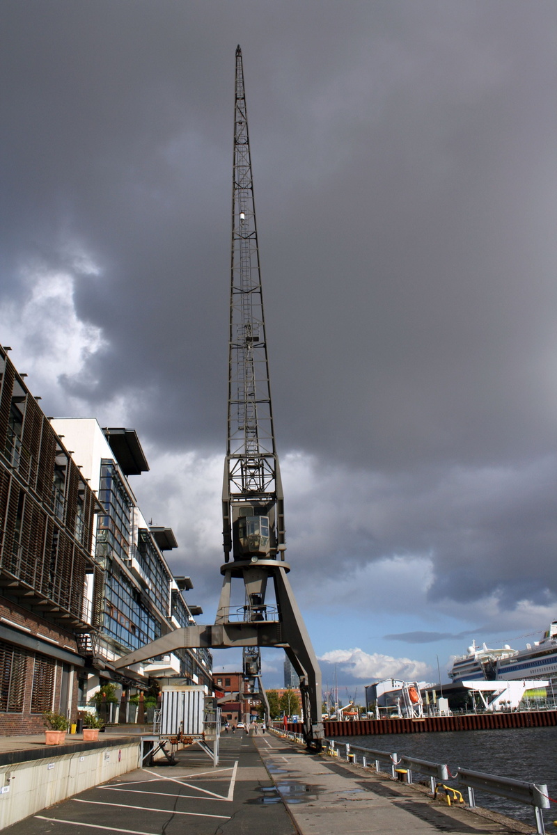 city, industry, nature, hamburgensien, metal, Port, built structure, transportation, cruise center, bad weather photography, 4K, outdoors, freight transportation