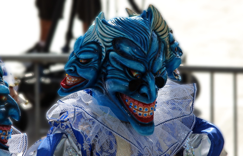 dominican republic, mask, colorfully, creativity, 2K, human representation, fun, festival, scary, halloween, day, close-up, art and craft, craft, costume