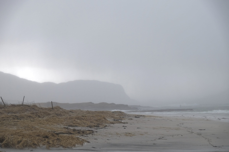 coast, nature, hail, scenics - nature, 4K, tranquil scene, no people, landscape, environment, mountain, storm, grey, wind, fog, sea, sky, mist, blur, winter