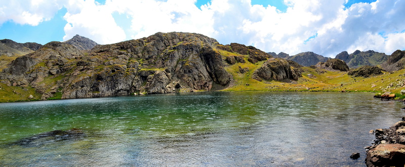 mountain Peak, scenics, cloud - sky, lake, travel destinations, water, blue, nature, body, ispir, beauty in nature, background, high, landscape, mountain