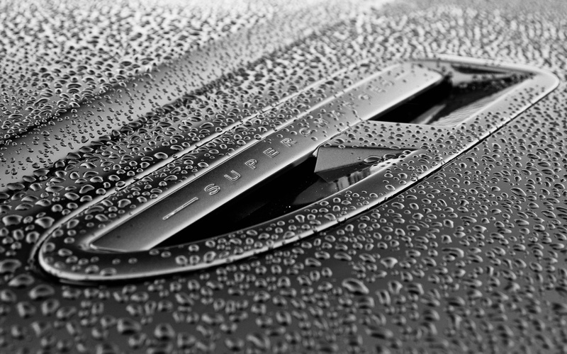 close-up, detail, metallic, reflection, rainy season, steel, textured, indoors, land Vehicle, black white, surface, macro, abstract, metal, car, water